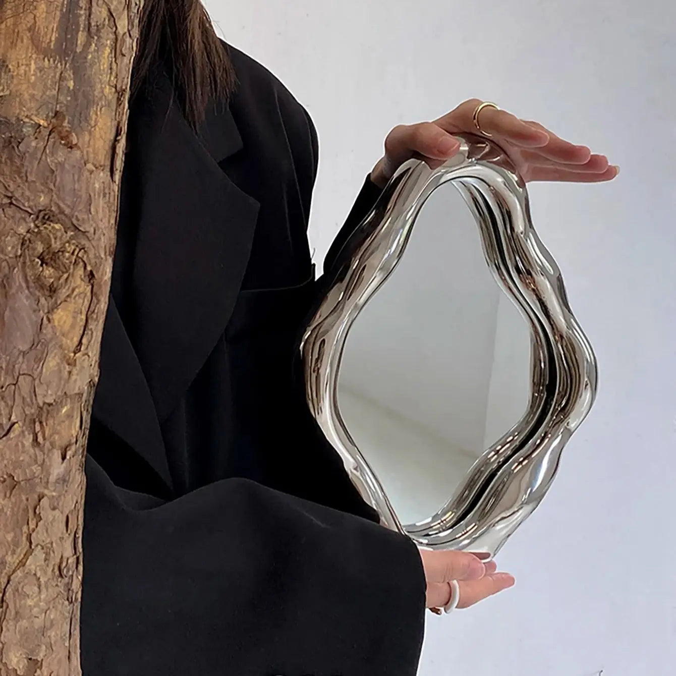 Vintage French Provincial Vanity Mirror